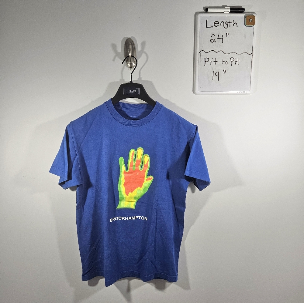 Brockhampton Thermal Vision Merch Blue Tour T-Shirt!